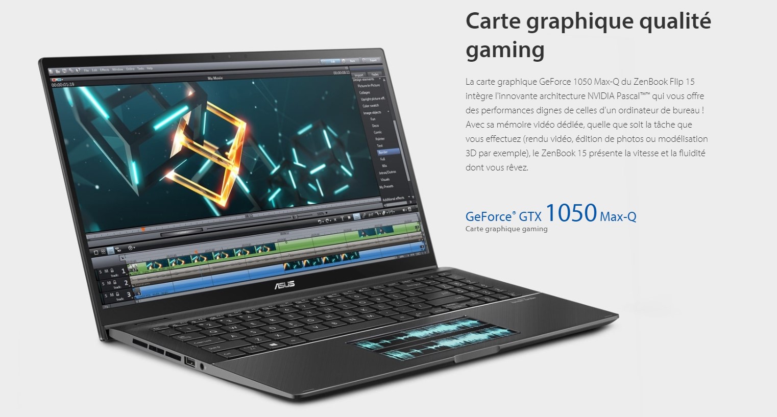 PC Portable ASUS ZenBook Flip UX563FD-EZ012T PC Portable ASUS ZenBook Flip UX563FD-EZ012T