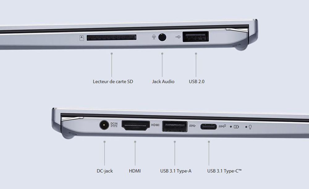 PC Portable ASUS ZenBook 14 UM431DA-AM048T PC Portable ASUS ZenBook 14 UM431DA-AM048T